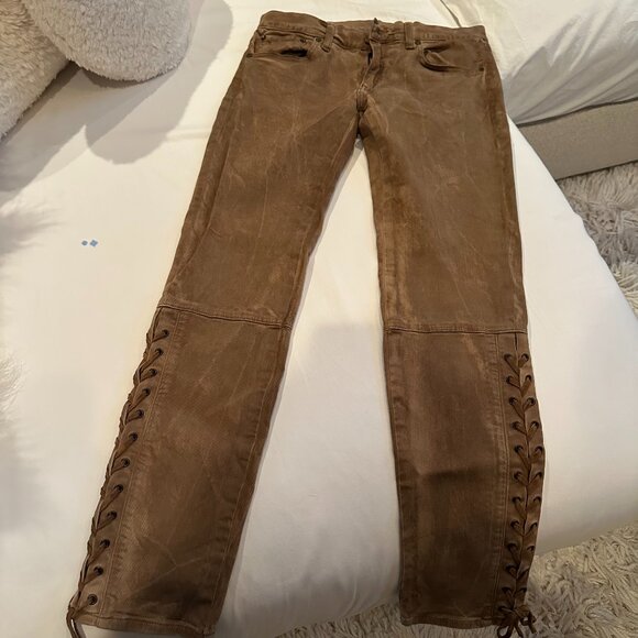 RALPH LAUREN POLO Light brown/tan denim jeans - Picture 1 of 5